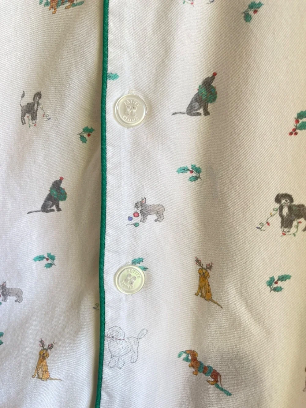 Jingle Paws Pj Top With Pup Dog Furrys